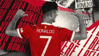 رسميًا: كريستيانو رونالدو يرتدي القميص رقم 7 مع مانشستر يونايتد