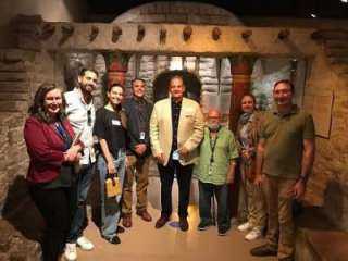 زيارة القنصل العام المصري في شيكاجو إلى متحف The Field Museum ومتحف Halim Time & Glass Museum