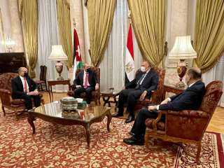 وزير الخارجية  سامح شكري يستقبل نظيرة الاردنى بقصر التحرير