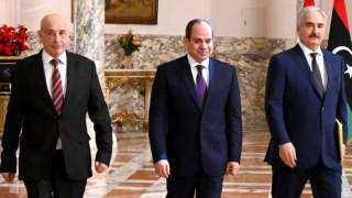 رئيس النواب الليبي وحفتر يؤكدان اتساق مواقفهما مع منظور مصر لإدارة المرحلة الانتقالية الليبية