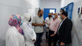 محافظ بورسعيد يتفقد الاستعدادات النهائية لافتتاح مستشفى الصدر بعد تطويرها