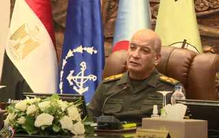وزير الدفاع يشهد اختبارات الهيئة لطلبة الكليات العسكرية بالكلية الحربية