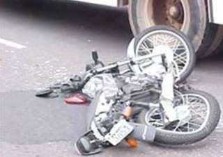 إصابة شاب اثر حادث اشتعال النار بدراجته البخارية بالإسكندرية