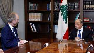 الرئيس اللبناني يدعو المجتمع الدولي لتسهيل عودة النازحين إلى بلادهم