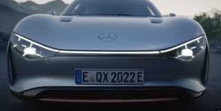 مرسيدس تكشف النقاب عن سيارتها الكهربائية الجديدة ”Vision EQXX”