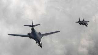 هبوط طائرة إف 35 من سلاح الجو الكوري الجنوبي اضطراريا بسبب عطل تقني