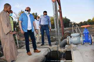 محافظ أسوان يقرر إحالة واقعة كسر خط طرد الصرف الصحى بقرية العطوانى للنيابة العامة