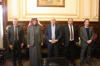 وزير الزراعة يلتقي بالرئيس التنفيذي الجديد لشركة ”دواجن الوطنية” السعودية