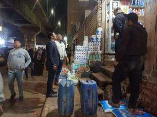 تحرير 28 محضر وإغلاق مقهى مخالف بمدينة المنيا