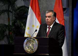 رئيس جمهورية طاجيكستان يؤكد اعتزازه بعلاقة الأخوة التي تربطه بالرئيس السيسي
