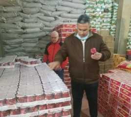 محافظ القاهرة يعلن ضبط ١٠٠ طن من السلع التموينية الأساسية بمخزن بحى المطرية