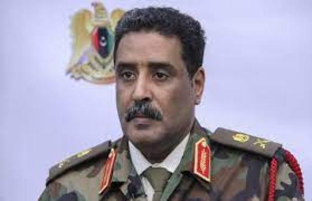 الناطق باسم الجيش الليبي أحمد المسماري