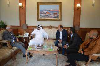 محافظ بورسعيد يبحث سبل التعاون مع الرئيس التنفيذي لشركة الشريف للفنادق والسياحة