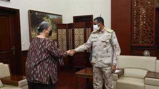 نائب رئيس السيادة السوداني يستقبل المبعوثة الأممية للقرن الأفريقي