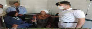 وزارة الداخلية تهدى الكعك والهدايا لنزلاء دور رعاية المسنين والمستشفيات