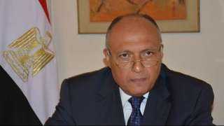 سامح شكري: ناقشنا مع المغرب سبل التصدى للتنظيمات الإرهابية