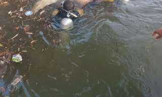 انتشال جثة طالب غريق بنهر النيل بقنا
