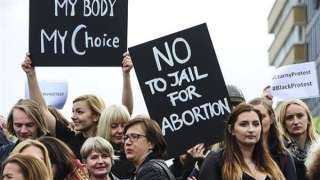 تظاهرات أمريكية تطالب بالسماح لحرية المرأة في الإجهاض