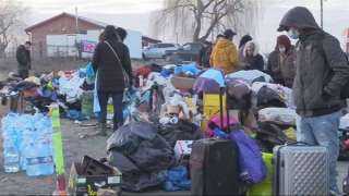 التشيك: افتتاح أول مخيم للاجئين الأوكرانيين الفارين من الحرب في براغ
