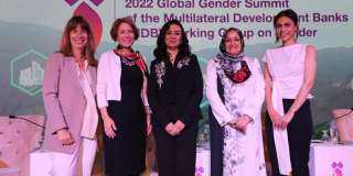 مايا مرسي تشارك في فعاليات اليوم الثاني من القمة العالمية للنوع الاجتماعي لعام 2022 لبنوك  التنمية  متعددة الأطراف