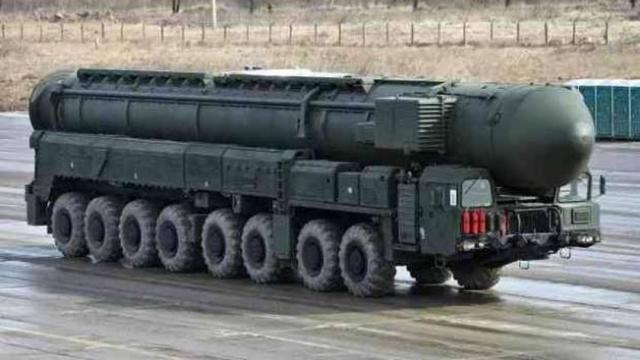 أحد الصواريخ النووية الروسية