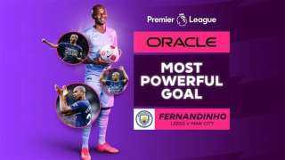 فرناندينيو يفوز بجائزة أقوى هدف في الدوري الإنجليزي 2021/22
