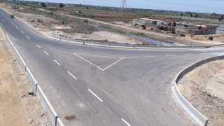 محافظ بورسعيد : الانتهاء من أعمال رصف وتخطيط شارع بحري ترعة السلام بمنطقة بحر البقر جنوب بورسعيد