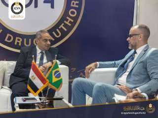 رئيس هيئة الدواء يلتقي الرئيس التنفيذي للوكالة الوطنية للرقابة الصحية البرازيلية
