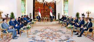 الرئيس السيسي يشدد على اهمية المضي قدماً في العملية السياسية فى اليمن بنوايا مخلصة
