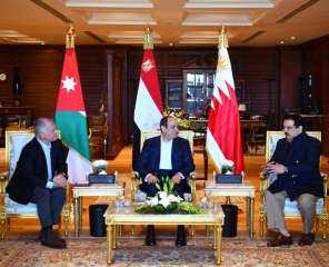 تفاصيل القمة الثلاثية بين مصر والبحرين والأردن في شرم الشيخ
