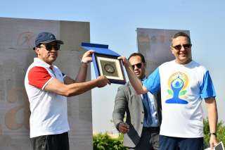 وزير الرياضة يشارك فى احتفال سفارة الهند باليوم العالمى لليوجا