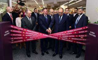 الرئيس التنفيذي لهيئة الاستثمار يشارك في افتتاح مقر شركة ماجد الفطيم