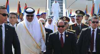بث مباشر ...الرئيس السيسي يستقبل أمير قطر تميم بن حمد آل ثاني