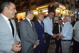 محافظ بورسعيد وأعضاء لجنة الشباب والرياضة بمجلس النواب يشهدون احتفالية بمناسبة ذكرى ٣٠ يونيه بساحة مصر