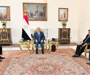 الرئيس السيسي يشهد أداء حلف اليمين لرؤساء محكمة النقض ومجلس وقضايا الدولة