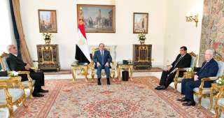 الرئيس السيسي يشهد أداء حلف اليمين لرؤساء محكمة النقض ومجلس وقضايا الدولة