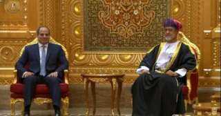 سلطان عمان يعرب للرئيس السيسي عن تقديره لجهود مصر الداعمة للشأن العمانى