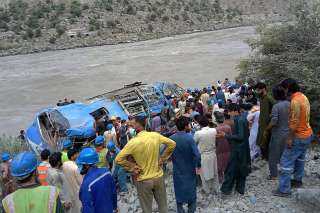 مصرع 20 شخصا في حادث سير بباكستان