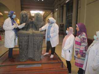 المتحف المصري ينظم ورش تعليمية متخصصة لطلبة أقسام الترميم خلال الإجازة الصيفية