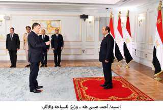 الرئيس السيسي يشهد أداء الوزراء الجُدد اليمين الدستورية