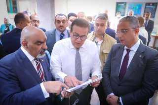 وزير الصحة يتفقد مستشفى الفيوم النموذجي ويوجه بسرعة الانتهاء من أعمال تجهيز وتشغيل وحدة الاستقبال