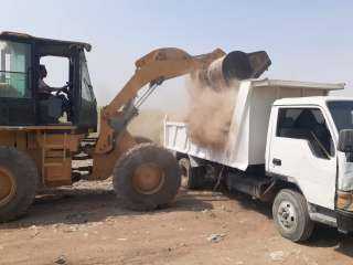 محافظ المنيا : دعم منظومة النظافة بمركز ملوي بمعدات وأدوات جديدة