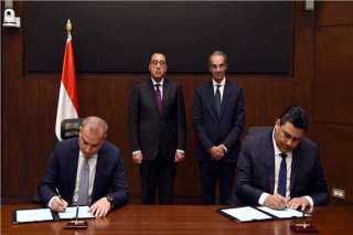 « رئيس مجلس الوزراء يشهد توقيع برتوكول تعاون لتقديم خدمات الاتصالات بمشروعات التنمية الحضرية