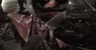 إصابة 10 أشخاص فى حادث تصادم بين سيارتين بجرجا جنوب محافظة سوهاج
