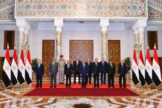 الرئيس السيسي لأعضاء الهيئات القضائية : حقوق المصريين أمانة في أعناقكم