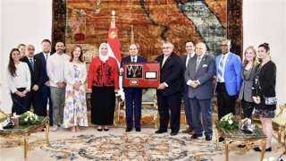 محافظ أسوان يهنئ الرئيس لإهدائه جائزة اللجنة الدولية للأولمبياد الخاص