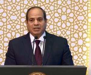 السيسى: مصر تمر بمرحلة غاية فى الأهمية قوامها العمل والإنتاج