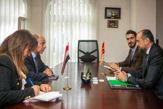 لقاءات السفير المصري المقيم لدى بلغاريا وغير المقيم لدى شمال مقدونيا
