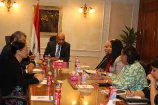 محمود عصمت يبحث مع ”هاندا” الصينية تعزيز التعاون وزيادة استثماراتها بمص