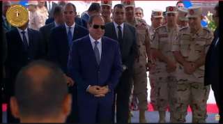 الرئيس السيسى يتفقد مجمع مصانع الشركة المصرية للرمال السوداء بالبرلس
